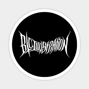 Death Metal 'btcillustration' Logo Magnet